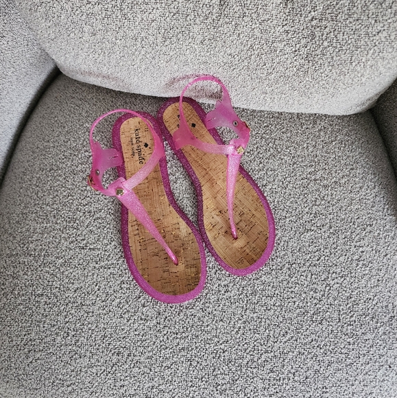 kate spade Shoes - Kate Spade Glitter Jelly Sandals